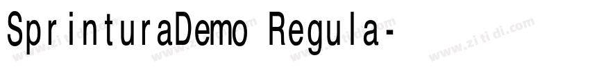 SprinturaDemo Regula字体转换 SprinturaDemo Regula字体转换